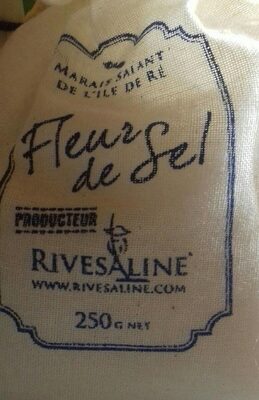Fleur de sel de l'île de ré 250g net front packaging