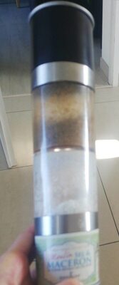 Moulin sel macero' front packaging