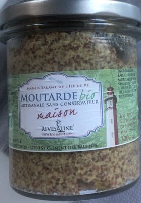 Moutarde Bio front packaging