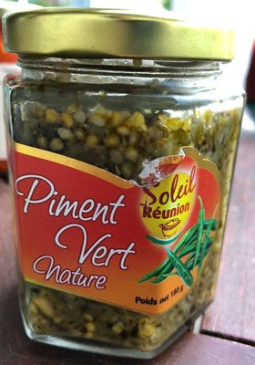 Piment Vert Nature front packaging