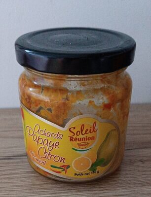 Achard papaye citron