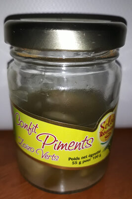 Confits Piments Zoizo Verts