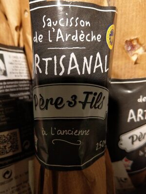 Saucisse sèche à l'ancienne Artisanale