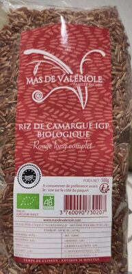 Riz de Camargue IGP biologiqie