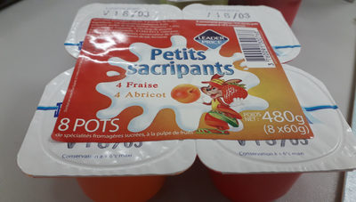 petits sacripants fraise abricot