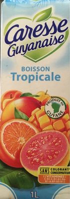 Boisson tropicale front packaging
