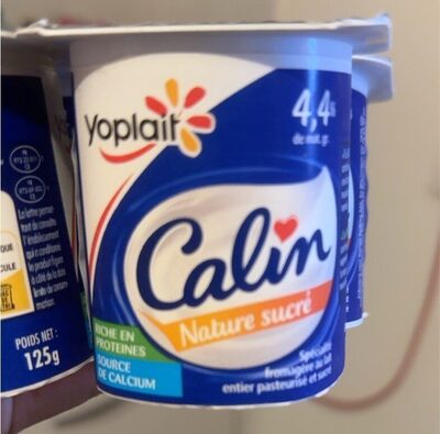 Yaourt Calin nature sucré
