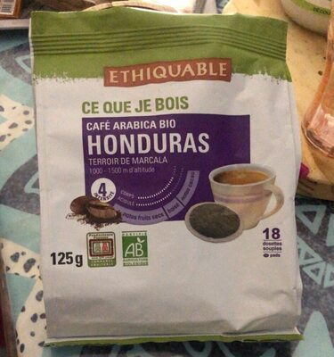 Cafe arabica bio Honduras