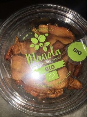 Lamelles de mangues sechees bio