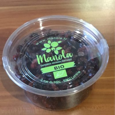 Cranberries deshydratées bio