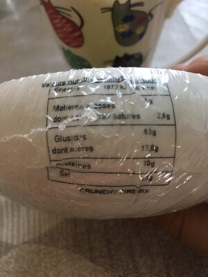 Choco gookies fudges ingredients label