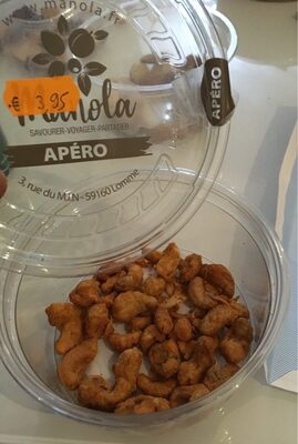 Noix de cajou goût barbecue