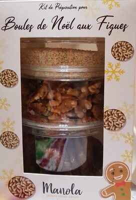 Boules de noël aux figues