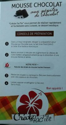Mousse chocolat