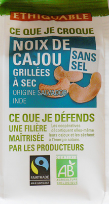 Noix de cajou Sans sel