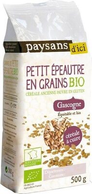 Petit Épeautre en Grains Bio front packaging