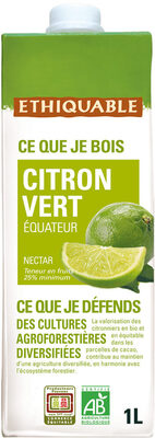 Nectar de citron vert d'Équateur