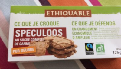 Speculoos Au Sucre Complet de Canne Bio