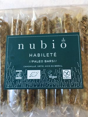 Paléo Bars Camomille, Ortie, Noix du Brésil