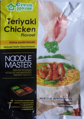 Nouilles instantanées, Arôme poulet teriyaki (Lot de 3) - (Voir 6923744329012 pour sachet individuel)