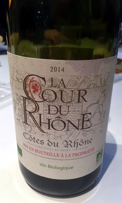 Côte-du-Rhône 2014 front packaging