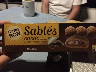 Sablés cacao