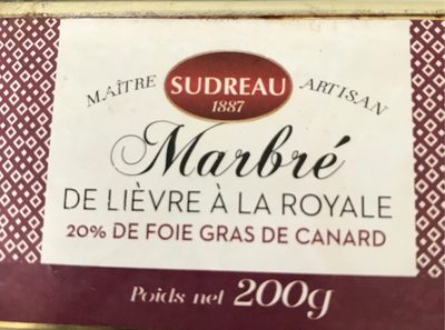 Marbré de lièvre à la Royale