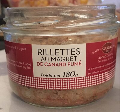 Rillettes au magret de canard fumé