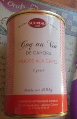 Coq au vin de Cahors