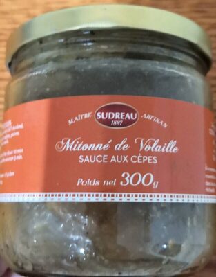 Poulet aux cèpes front packaging