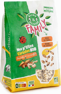 Céréales au riz soufflés amande