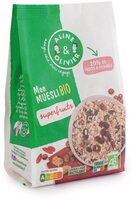 Mon muesli bio abricot figue noisette