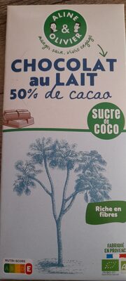 Chocolat au lait 50%