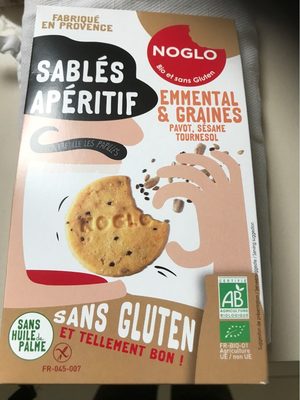 Sables aperitif emmental er graines