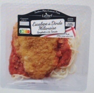 Escalope  de dinde Milanaise