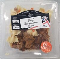 Bœuf bourguignon et farfalles