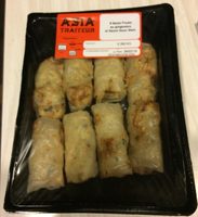 8 nems poulet au gingembre