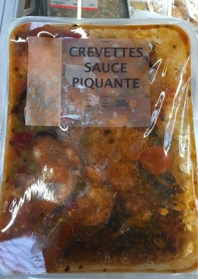 Crevettes sauce piquante