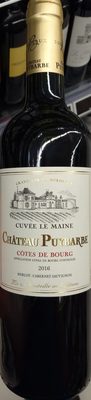 Château Puybarbe - Cuvée Le Maine front packaging