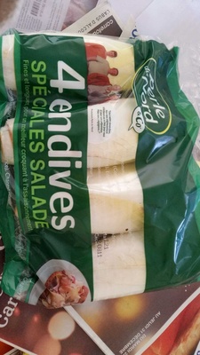 Endives spéciales salade front packaging