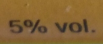 Printanière nutrition facts table