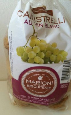 Canistrelli au vin blanc