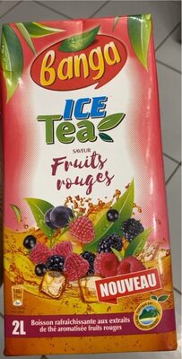 Banga ice tea saveur fruit rouges