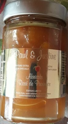 Confiture d'abricots rosé de Provence