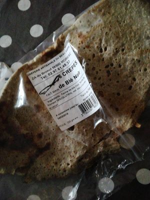 Crêpe fait main de blé Noir