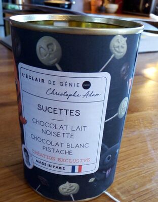 Sucettes Chocolat