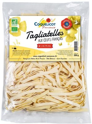 Tagliatelles aux œufs français
