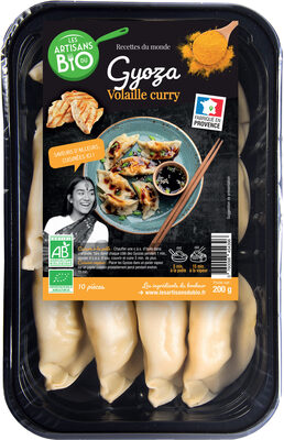 Gyozas volaille & curry BIO 200g