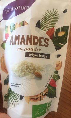 Amandes en poudre