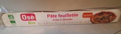 Pâte feuilletée prête à dérouler